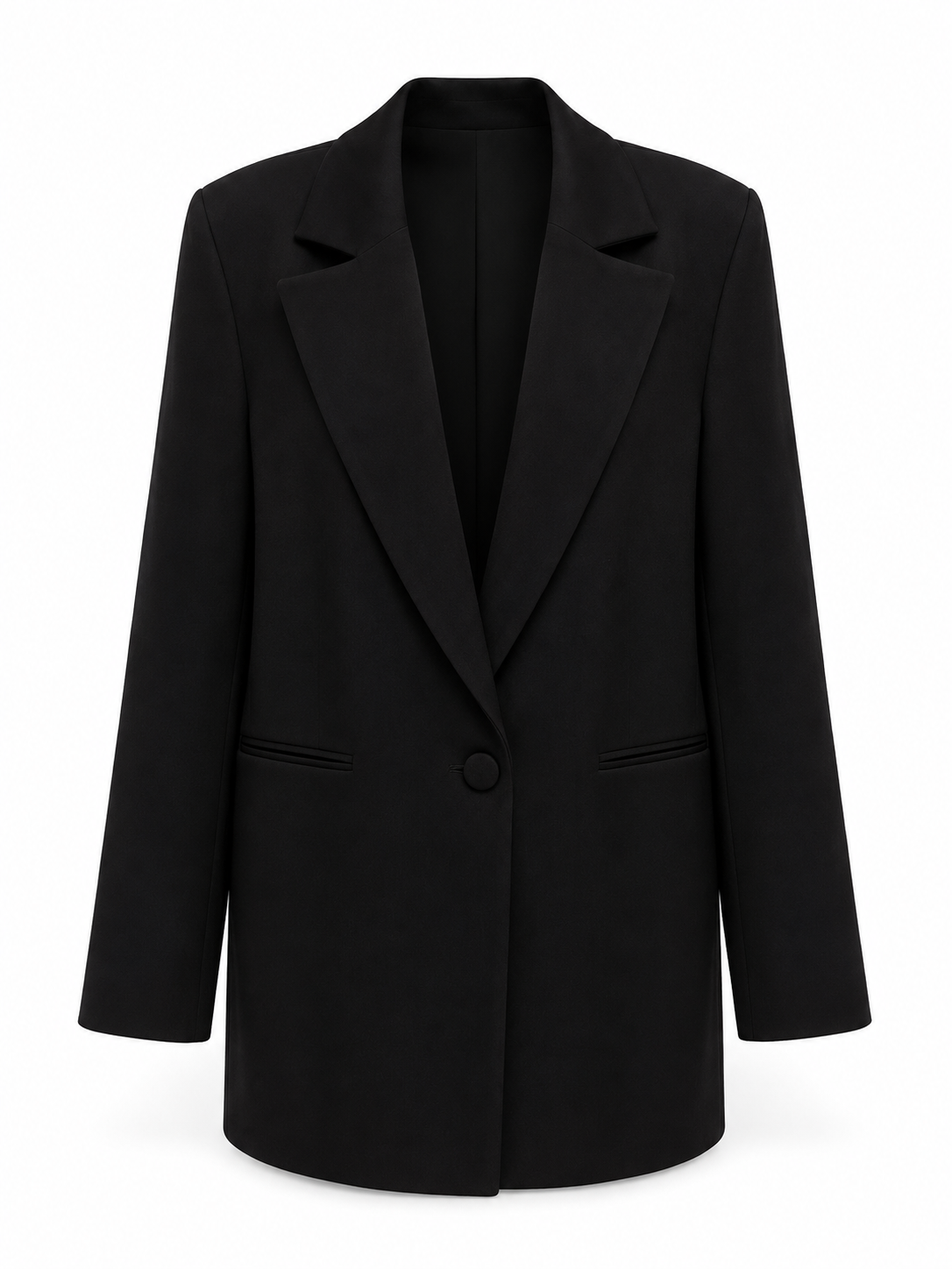 Ekru blazer ceket - Görsel 5