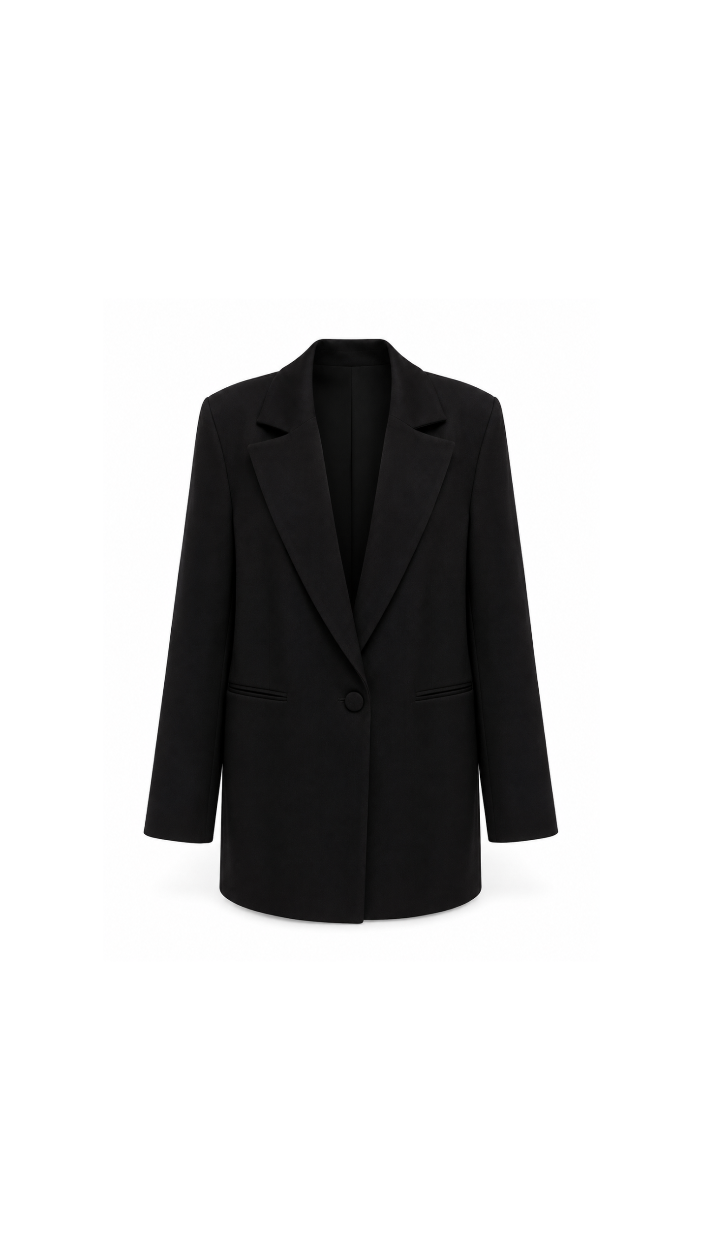 Ekru blazer ceket - Görsel 2